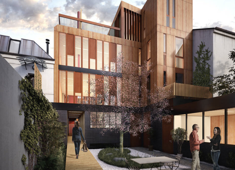 Marie Schweitzer - 2 projets en bois mis en avant par le site Facade Bois